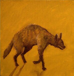 hyena painting